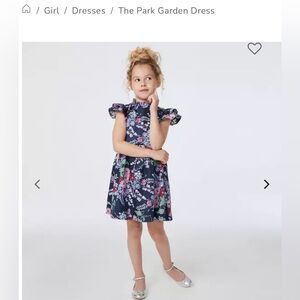 Janie and Jack The Park Garden Dress size 6-12 months